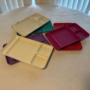 Tupperware 6 serving trays